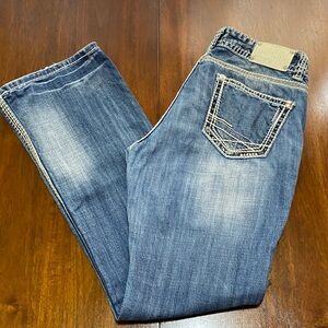 Rock And Roll Cowgirl Mid Rise Jeans Size 30x34